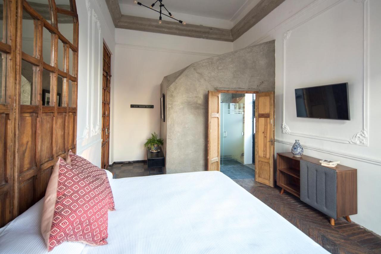 Hotel Meson Del Carmen Puebla Zewnętrze zdjęcie
